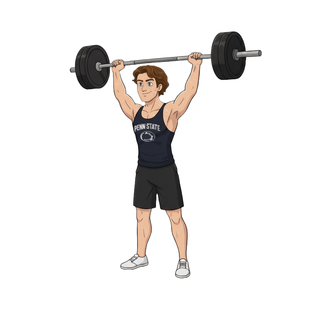 Evan weightlifting